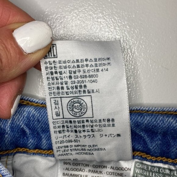 ❗️SOLD❗️Levi’s Wedgie Straight Leg Jeans Size 28 - Picture 11 of 16